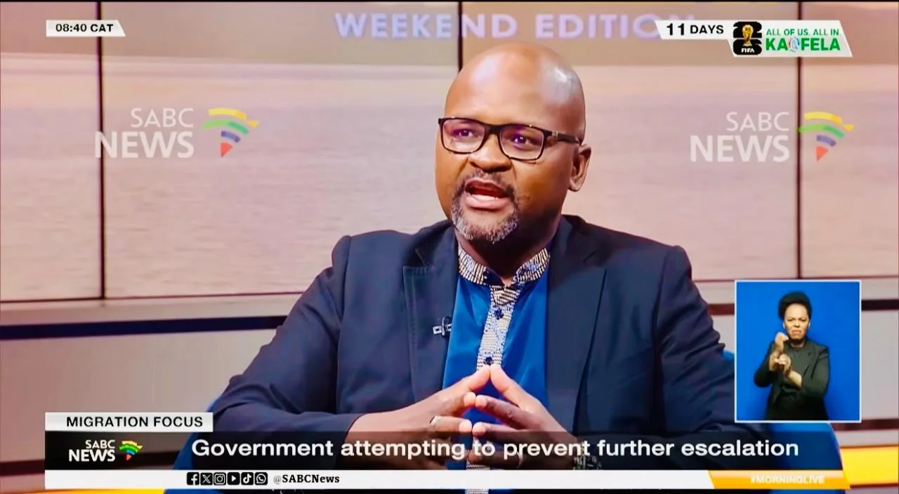 SABC News interview